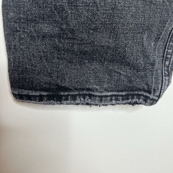 Abercrombie & Fitch Ankle Straight Ultra High Rise Curve Love Black Womens 27/4 - Picture 6 of 9